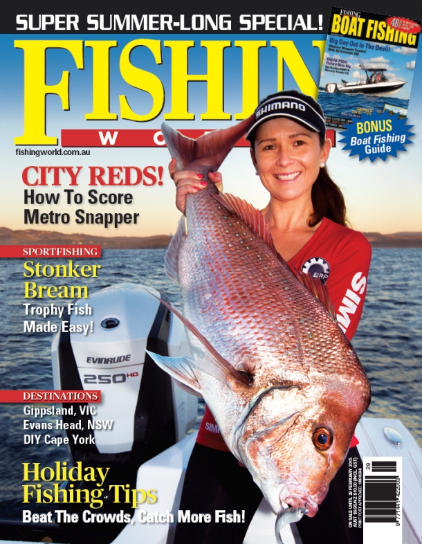 The T-Curve Revolution Bluewater Travel LT Spin 703 matched up with a Saragosa SW 5000 spinning reel proved the ideal set up for casting lures to medium-sized pelagics such as this Kimberley queenfish.